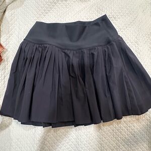 ALO Yoga Black Bubble Mini Skirt